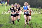 Womens under-17s and under-20s 2023 NECAA Cross Country Relays, Thornley Hall Farm, Peterlee, County Durham. Photo: David T. Hewitson/Sports for All Pics